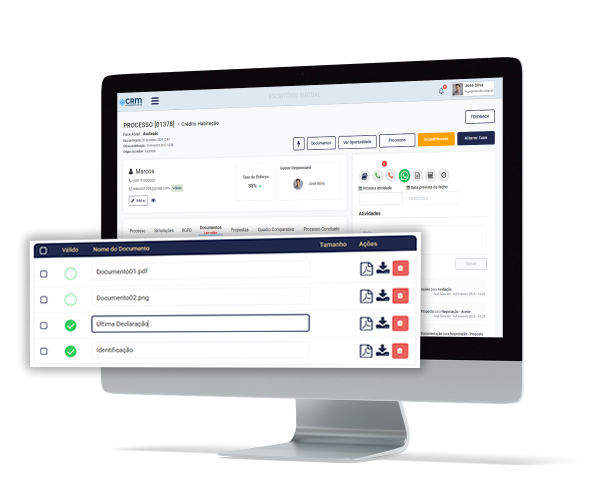 Documentação dos clientes